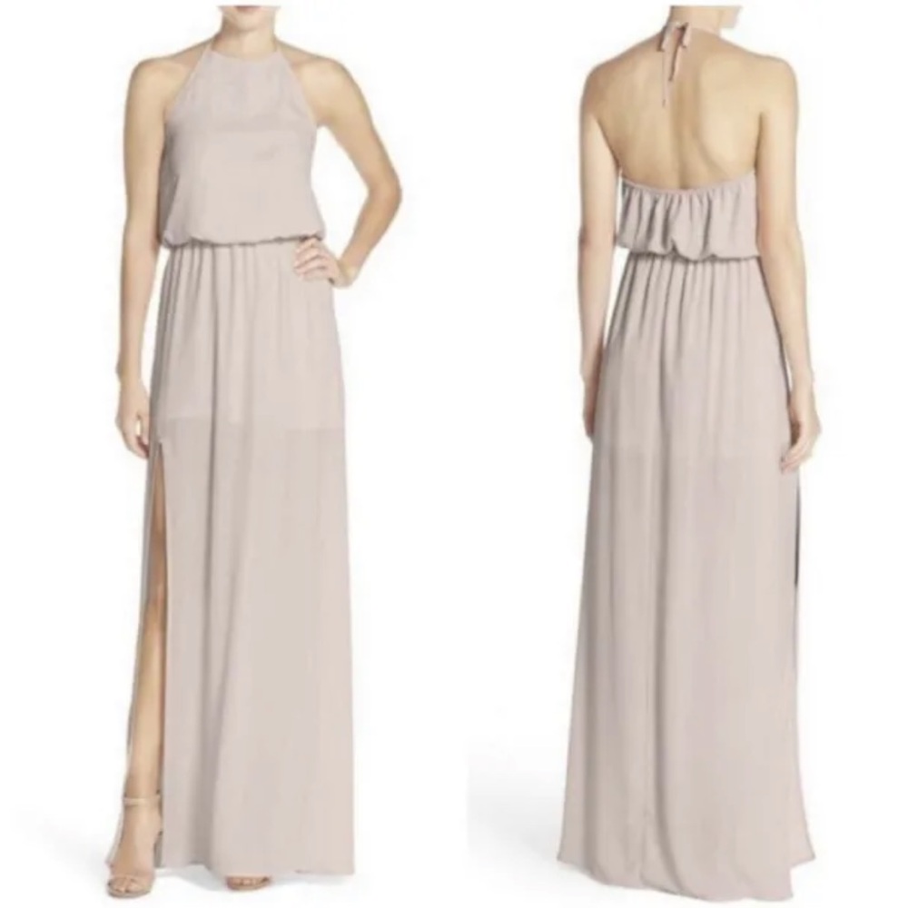 Show Me Your Mumu Heather Halter Dress Show Me The Ring Crisp Size Medium